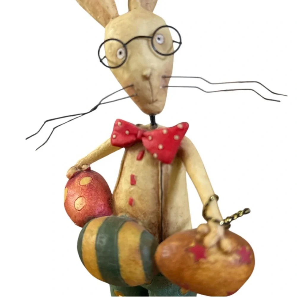 AUGUST MOON➕EGGBERT 2005 Easter Rabbit - Picture 2 of 8